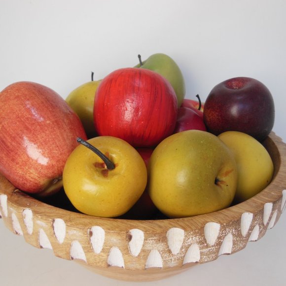 Realistic Artificial Decorative Faux Fake Apples High Quality Home Décor 21 pcs. - Picture 7 of 8